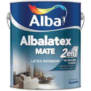 Albalatex 2 En 1 Mate Blanco